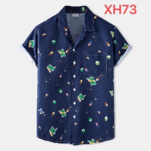 Chemise homme avec motif irrégulier