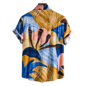 Chemise homme à motif irrégulier
