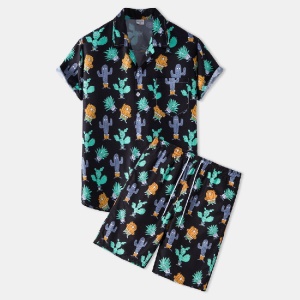 Ensemble décontracté chemise + bermuda