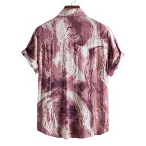 Chemise homme à motif irrégulier