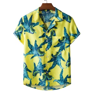 Chemise homme à motif irrégulier