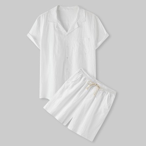 Ensemble  Chemisette + Short  style décontracté