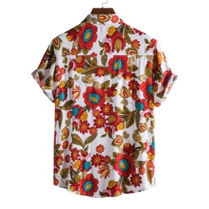 Chemise homme à motif irrégulier