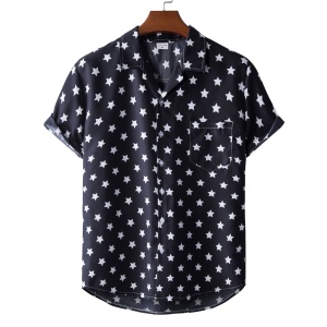 Chemise homme à motif irrégulier