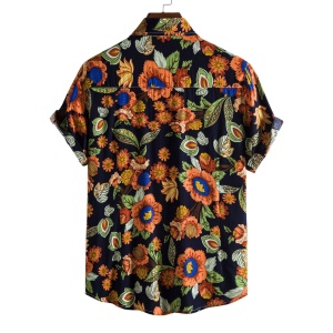 Chemise homme à motif irrégulier