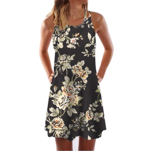 Robe courte et ample sans manches