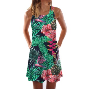 Robe courte et ample sans manches