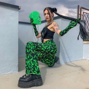 Pantalon à pattes  d'éléphant