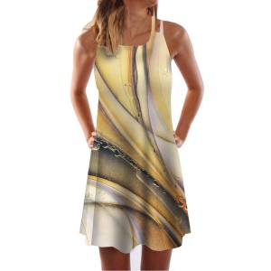 Robe courte et décontractée