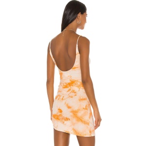 Robe moulante courte sexy avec dos ouvert