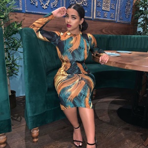 Robe à manches longues
