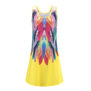 Robe longue à dos nu et avec fente