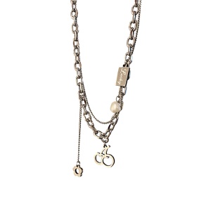 Chaine en maille acier inox femme