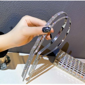 barrette fashion à strass  pour cheveux femme
