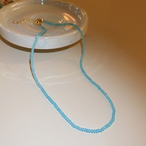 Collier de perle de cristal