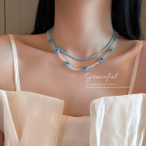 Collier de perle de cristal
