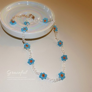 Collier de perle de cristal