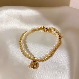 Bracelet de perles 2en1
