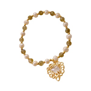 Bracelet en perles Love Crystal
