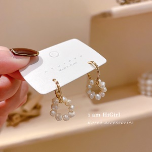 Boucle d'oreille de perles