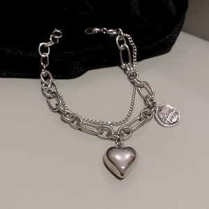 Bracelet inox argenté