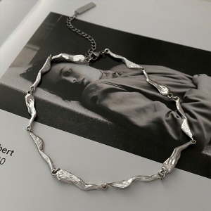Collier t bracelet argentés