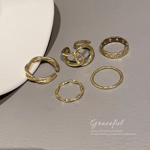 Bague lot de 5pcs