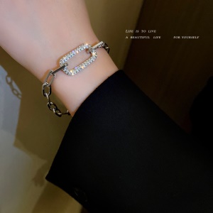 Bracelet à maille 2en1