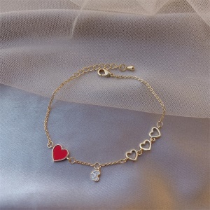 Bracelet motif coeur