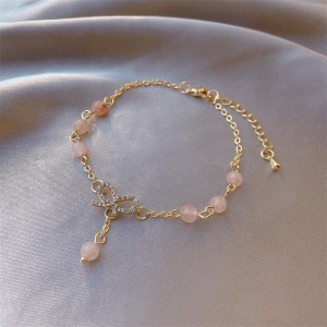 Bracelet pierre précieuse artificiel