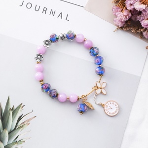 Bracelet en perles de verre