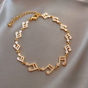 Bracelet en note musicale