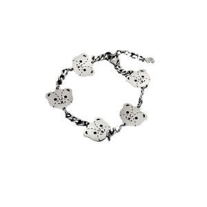 Bracelet ornement acier titane