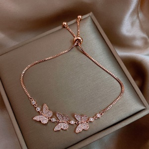 Bracelet de zircon réglable
