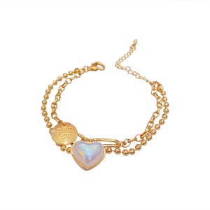 Bracelet de perle 2en1