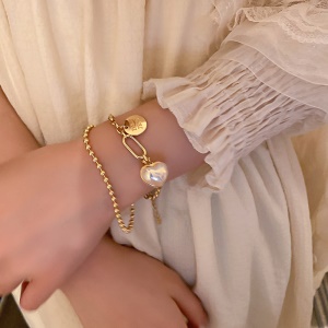 Bracelet de perle 2en1