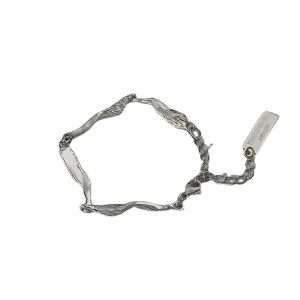 Collier t bracelet argentés