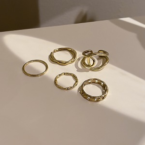 Bague lot de 5pcs