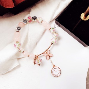 Bracelet en perles de verre