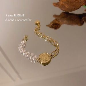 Bracelet chic à raccord forme géométrique
