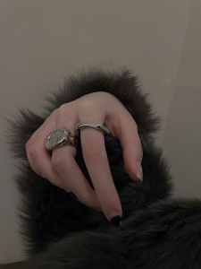 Bague lot de 2 pièces