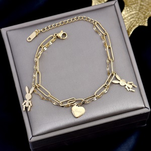 Bracelet doré 2en1
