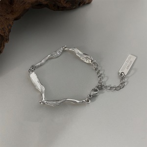 Collier t bracelet argentés