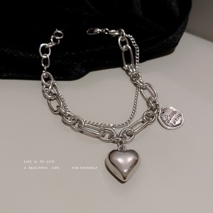 Bracelet inox argenté