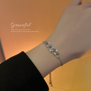 Bracelet en zircon réglable