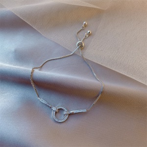 Bracelet brillant micro-incrusté de pierres
