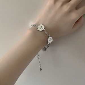 Bracelet ornement acier titane