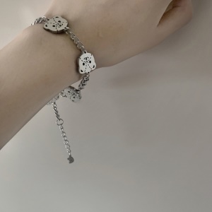 Bracelet ornement acier titane