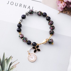 Bracelet en perles de verre