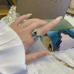 Bague tendance motif papillon